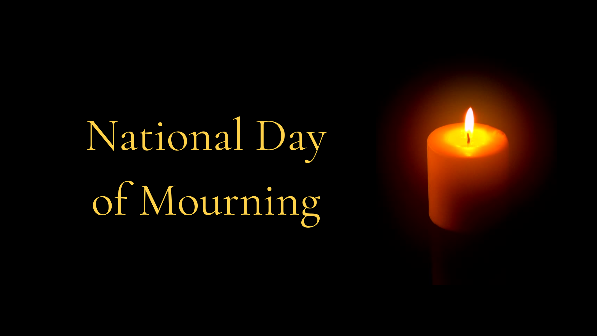 National Day of Mourning 